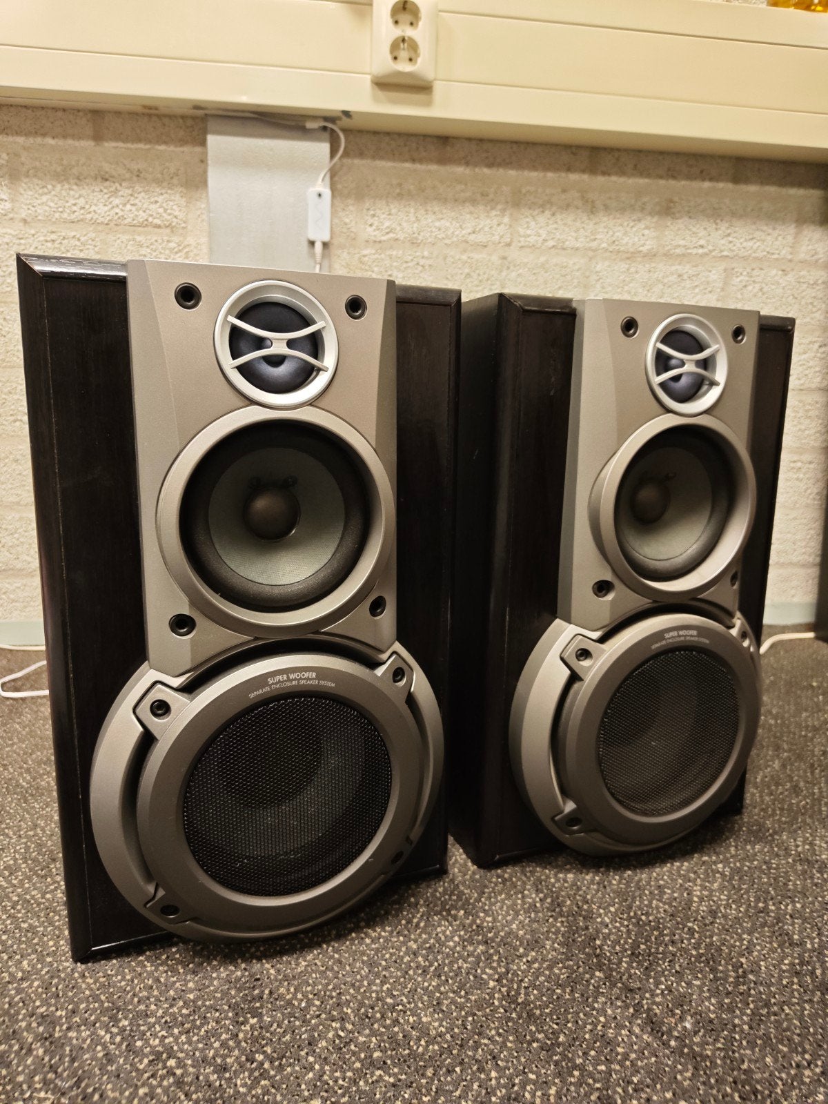 Technics Speaker SB-EH750, Gebruikt, Ophalen of Verzenden, Boekenplank luidspreker, 150 watt of meer