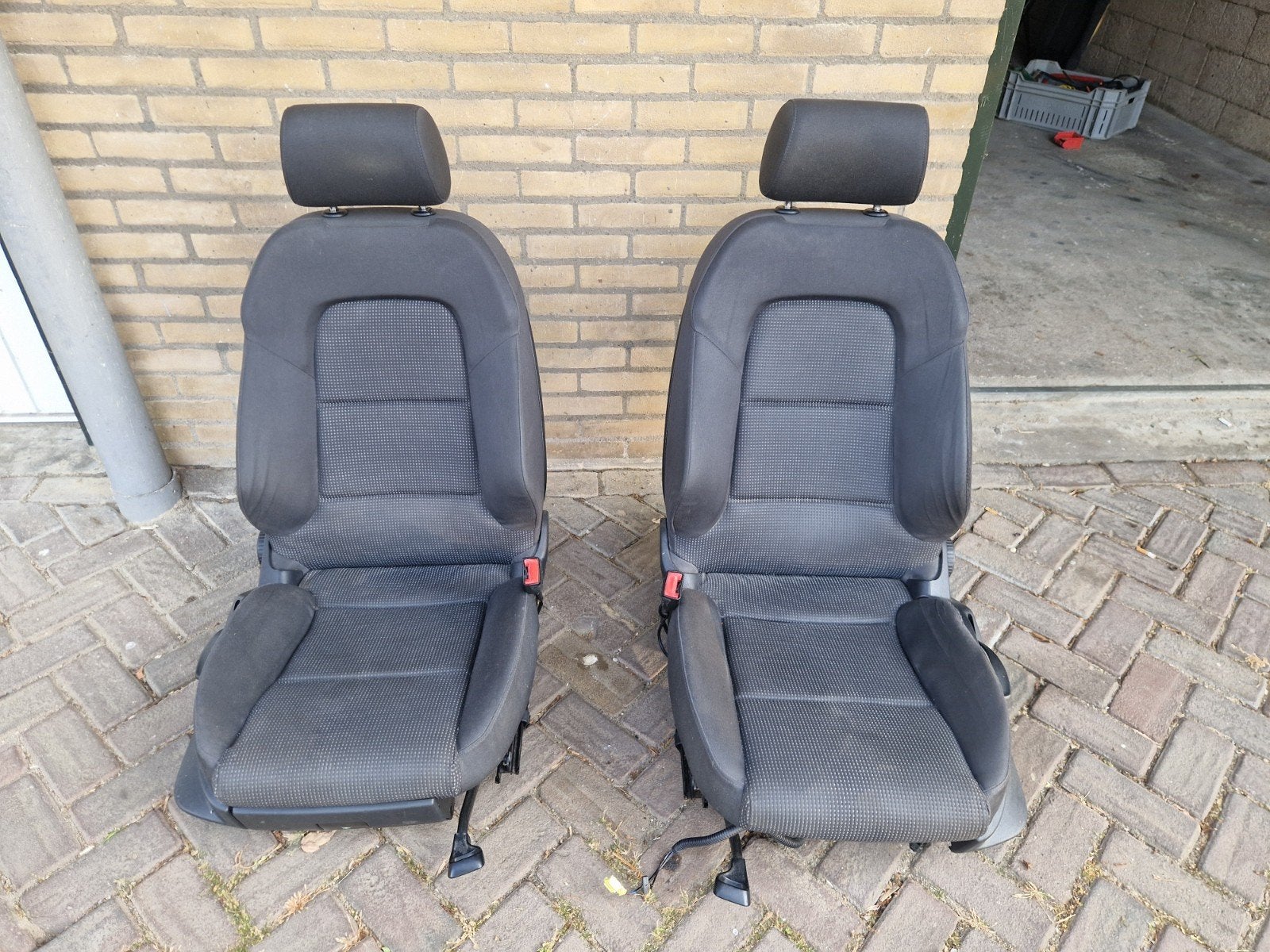 Audi A3 8P Interieur: Stoelen en Deurpanelen (2003-2012), Auto-onderdelen, Interieur en Bekleding, Ophalen, Gebruikt, Audi
