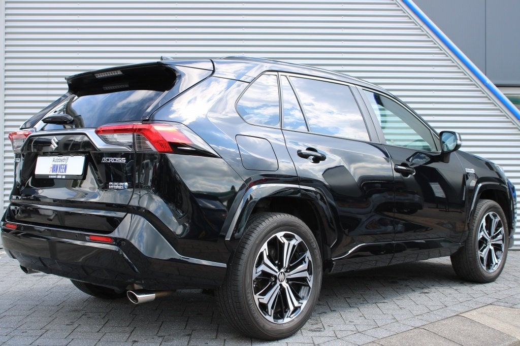 Suzuki Across 2.5 Plug-in Style AWD | Leer | Stoel -/ Stuurv, Auto's, Suzuki, Automaat, Gebruikt, Zwart, 4 cilinders