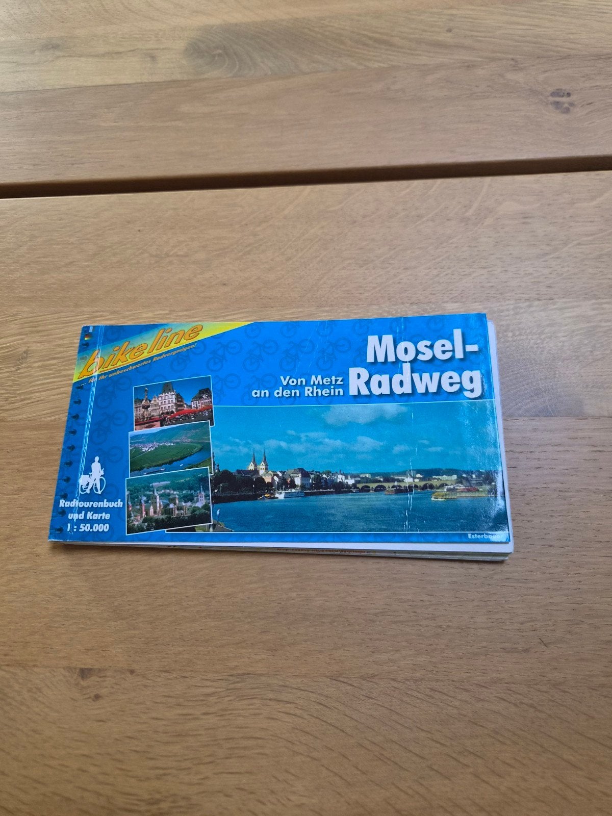 MoselRadweg Bikeline, Fiets- of Wandelgids, Europa, Ophalen of Verzenden, Gelezen