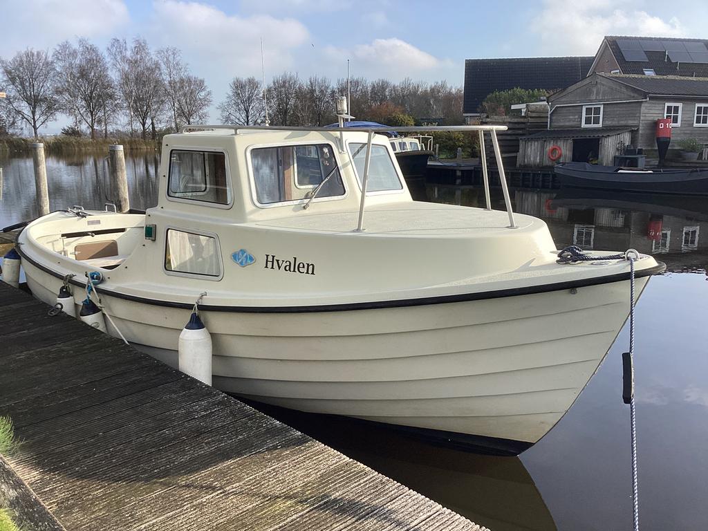 Noorse spitsgatsloep “HVALEN”, 6,7m met Volvo Penta D1-20, Ophalen, Gebruikt, Binnenboordmotor, Diesel