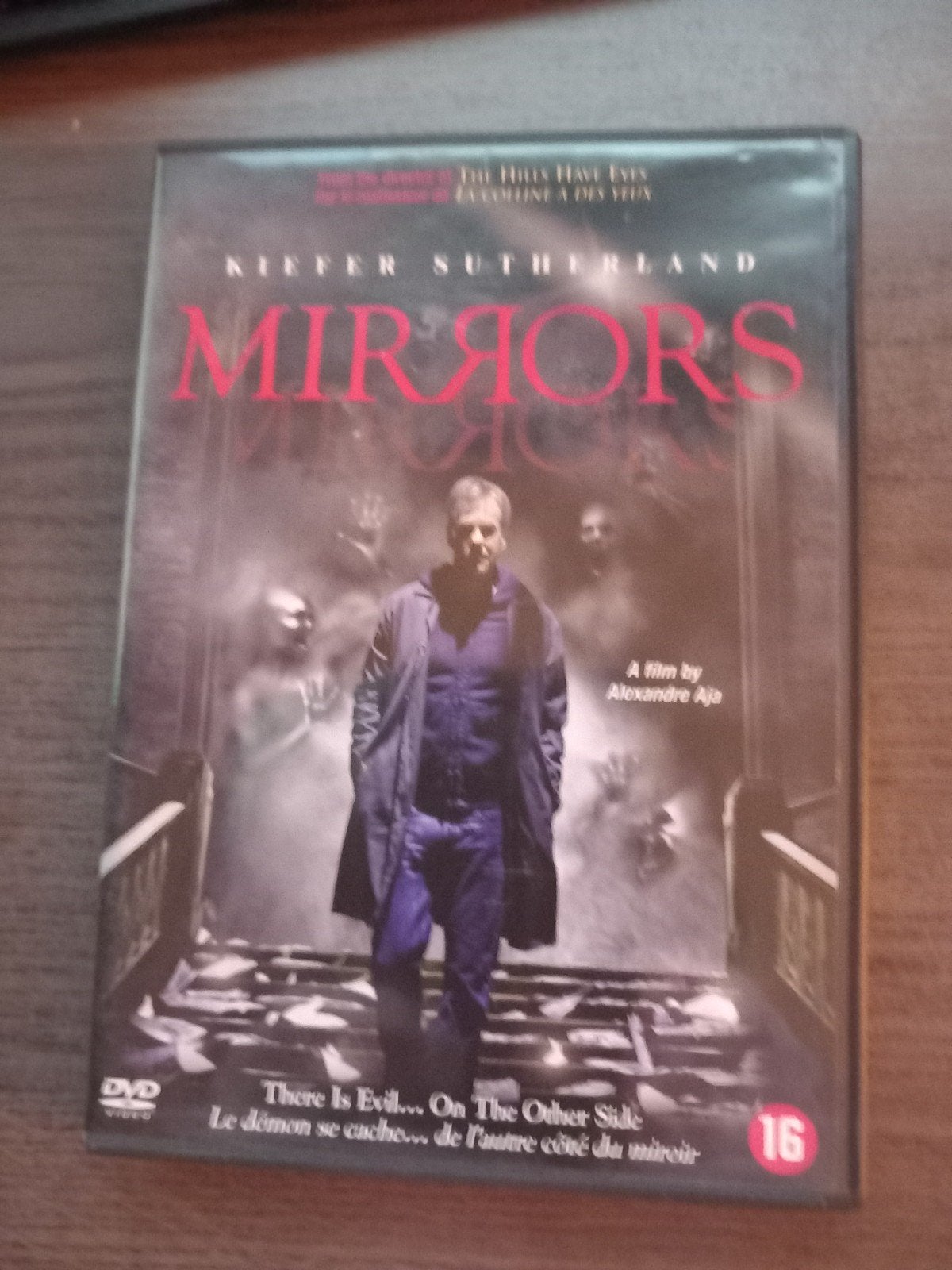 Mirrors DVD - Horrorfilm met Kiefer Sutherland, Vanaf 16 jaar, Ophalen of Verzenden, Horror-komedie, Extra's