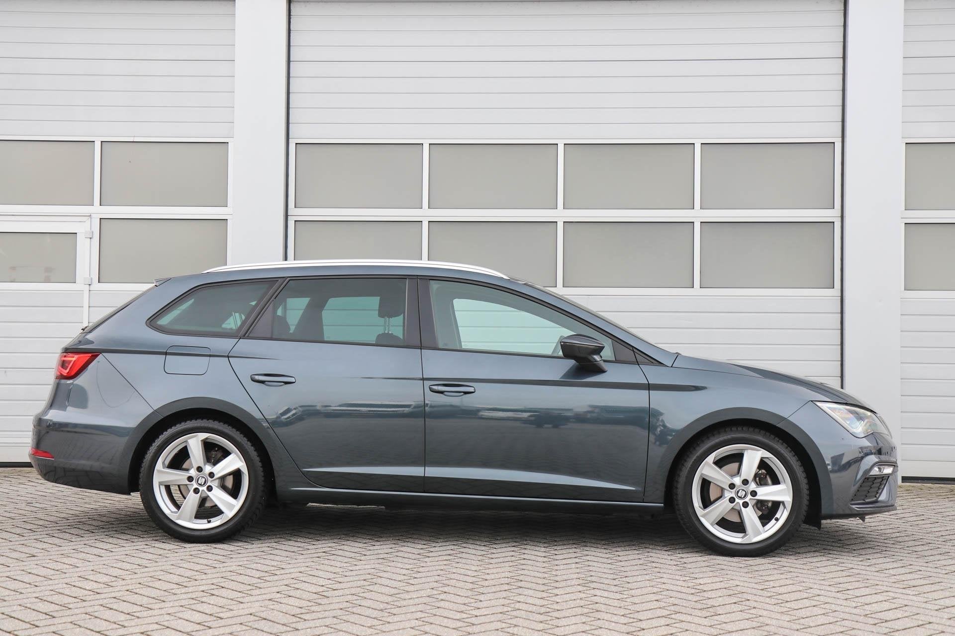 SEAT Leon ST 1.5 TSI 130pk FR Business Intense | Navigatie |, Auto's, Voorwielaandrijving, 12 maanden, Stof, Euro 6