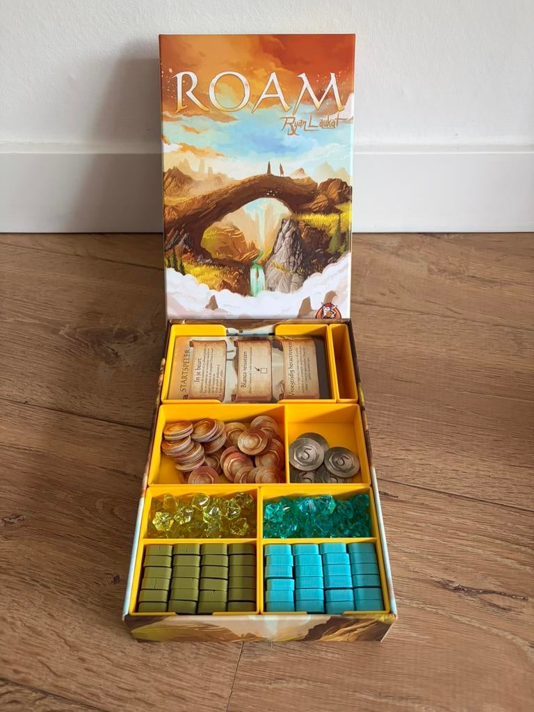 3d printed insert Roam, Hobby en Vrije tijd, Gezelschapsspellen | Bordspellen, Ophalen of Verzenden, Nieuw