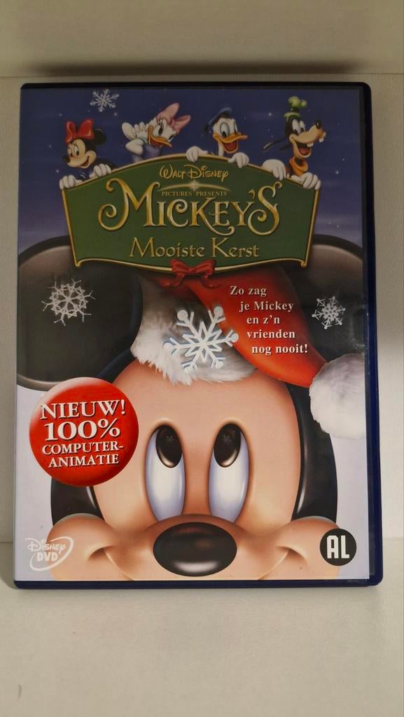 Mickeys Mooiste Kerst DVD, Gebruikt, Tekenfilm, Alle leeftijden, Overige soorten