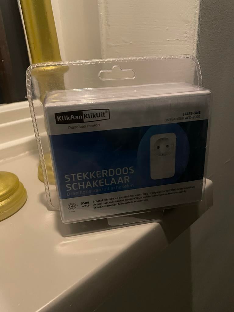 KlikAanKlikUit Stekkerdoos Schakelaar ACD-3500, Ophalen of Verzenden, Nieuw, Schakelaar