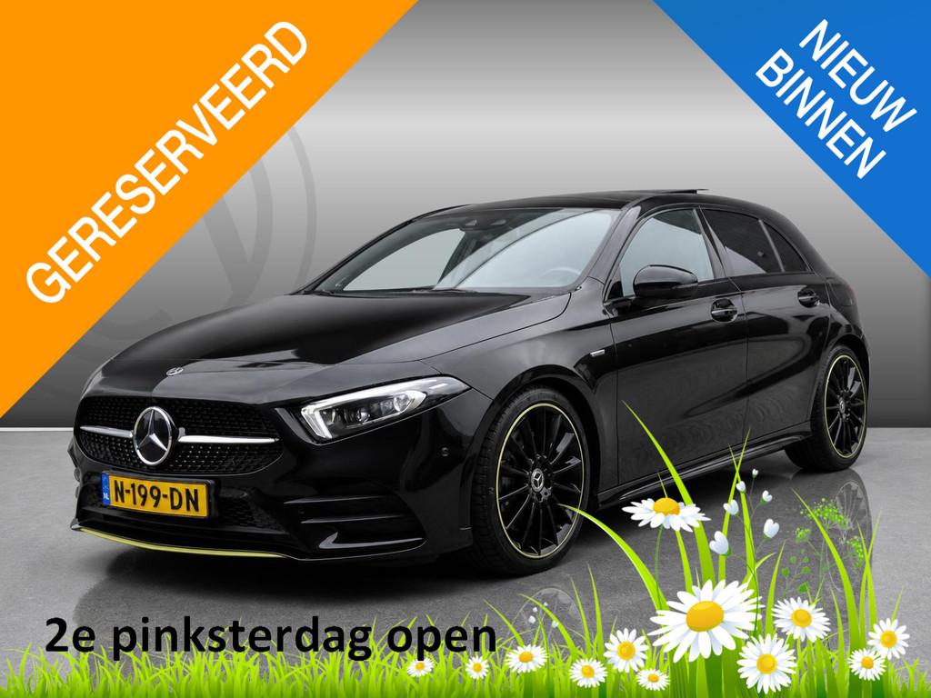 Mercedes-Benz A-klasse 250 Premium Plus EDITION 1 |AMG-PAKKE, Gebruikt, 4 cilinders, Zwart, Leder