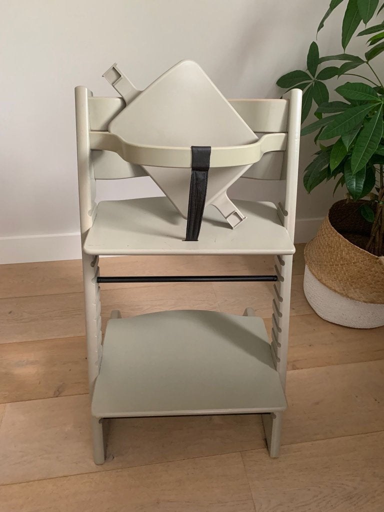 Stokke tripptrapp, Ophalen, Gebruikt, Meegroeistoel, Stoelverkleiner