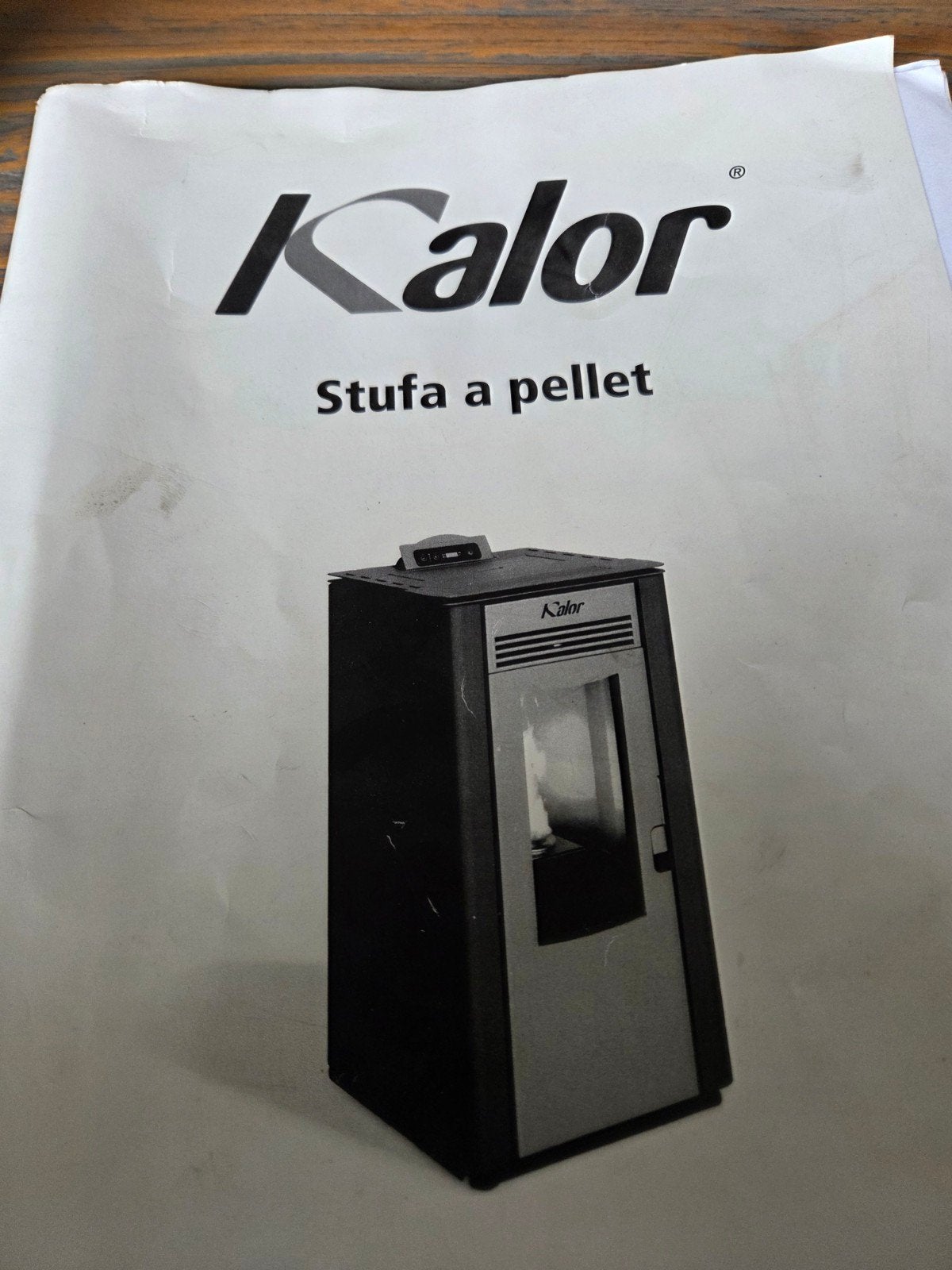 Kalor Mirjam Pelletkachel 8kW - Volledig Programmeerbaar, Huis en Inrichting, Ophalen, Gebruikt