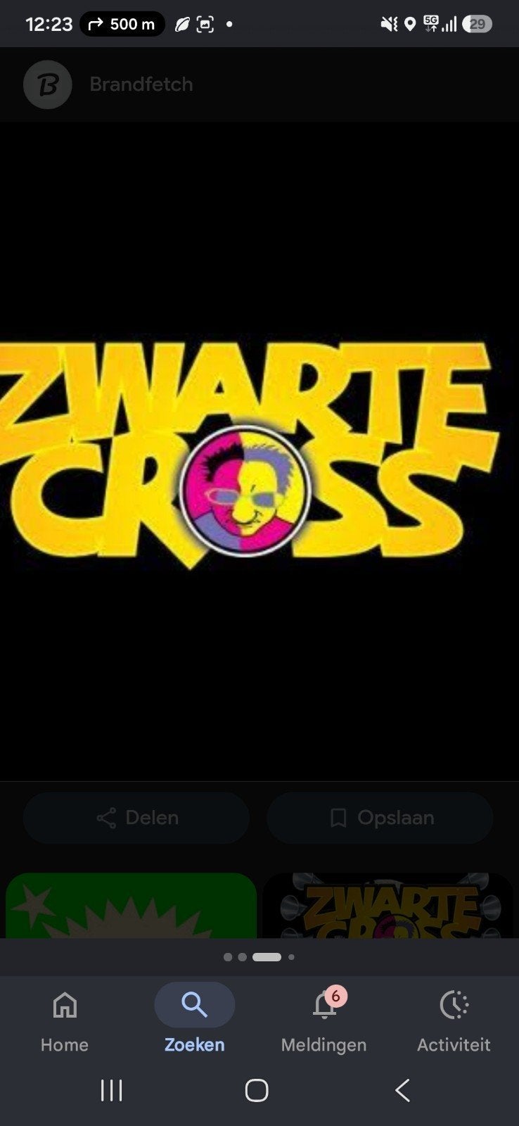campingkaart/Zwarte cross/ mag via ticketswap ( koopje ), Tickets en Kaartjes, Eén persoon