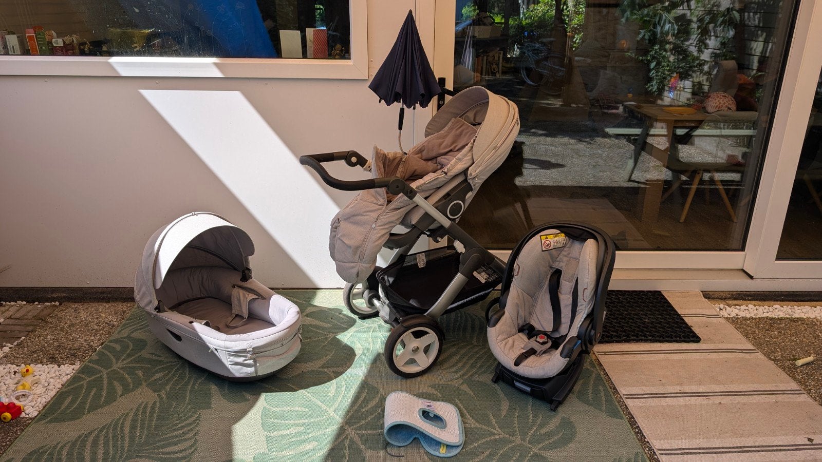 Stokke complete set kinderwagen buggy autostoel, Ophalen of Verzenden