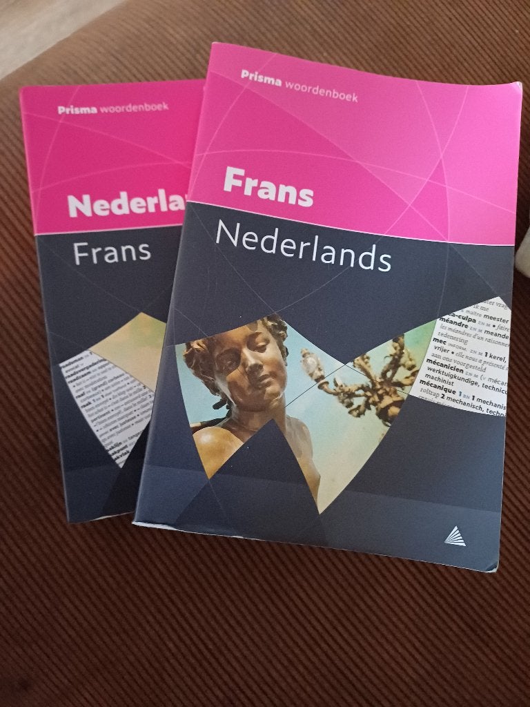 woordenboek Frans-Nederlands en Nederlands-Frans, Ophalen, Frans, Prisma of Spectrum, Zo goed als nieuw