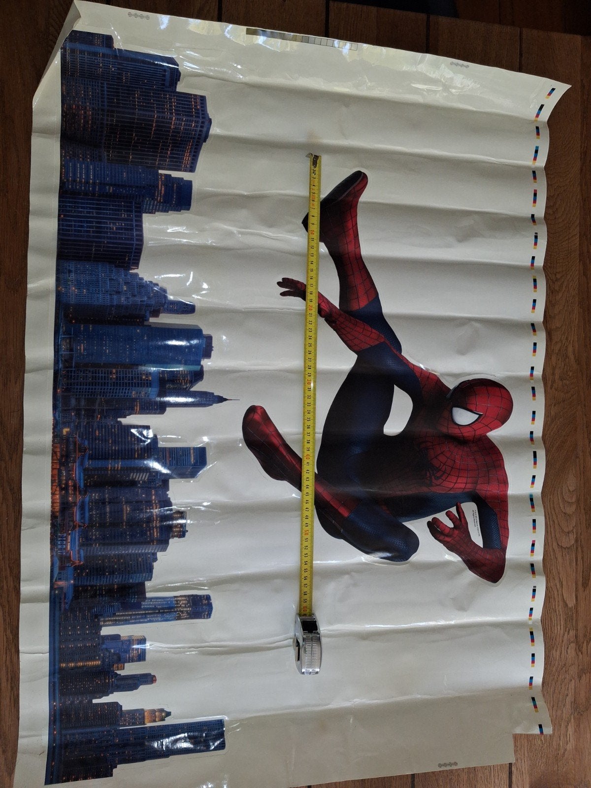 sticker raamsticker groot spiderman McDonald's, Ophalen of Verzenden, Nieuw