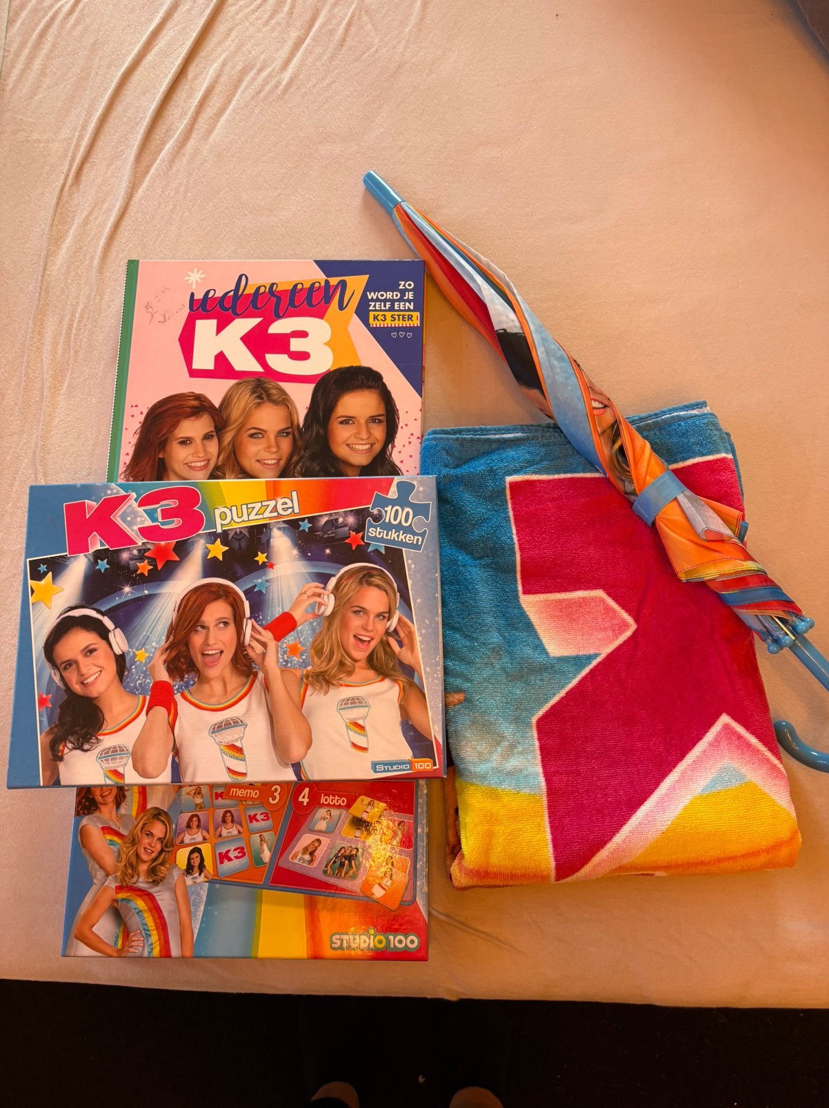 Keuke K3 spullen, Martha, Hanna,Klaasje, Ophalen of Verzenden, Zo goed als nieuw, Puzzelen