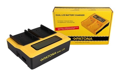Dual LCD USB Charger Sony BP-U60 BP-U90 BP-U95 BPU30 BPU60, Verzenden, Nieuw