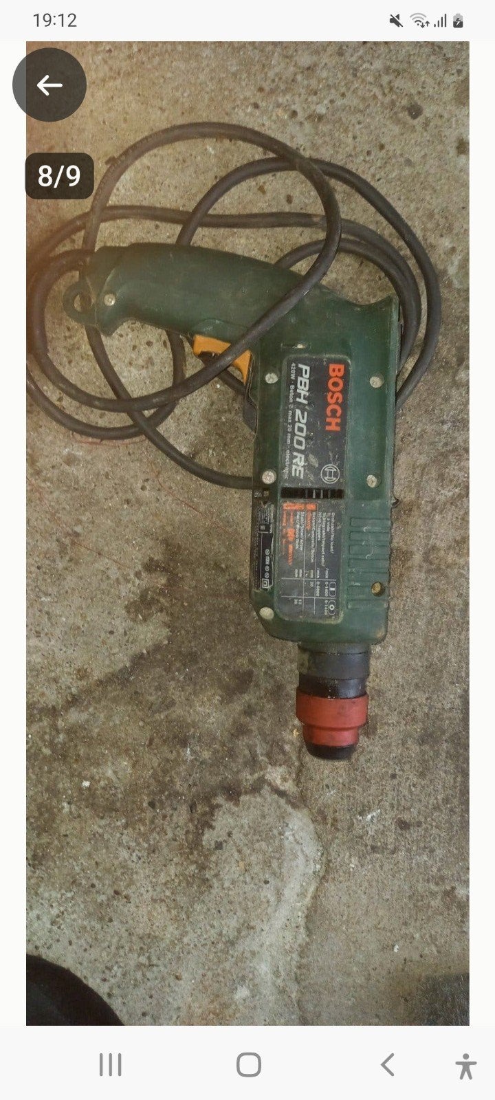 Diverse elektrisch gereedschap: boormachines, schaaf, zaag, Ophalen, Overige typen, Klopboormechanisme, Gebruikt