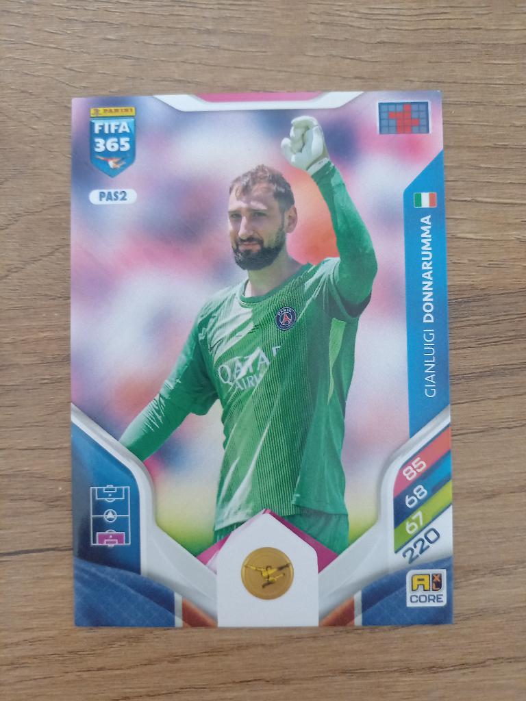 PAS2 Donnarumma PSG Panini FIFA 365 Adrenalyn XL 2026, Ophalen of Verzenden, Zo goed als nieuw, Plaatje