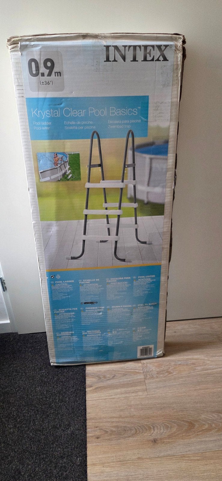 zwembad trap Intex (nieuw!), Ophalen, Nieuw, Rechthoekig, Opzetzwembad