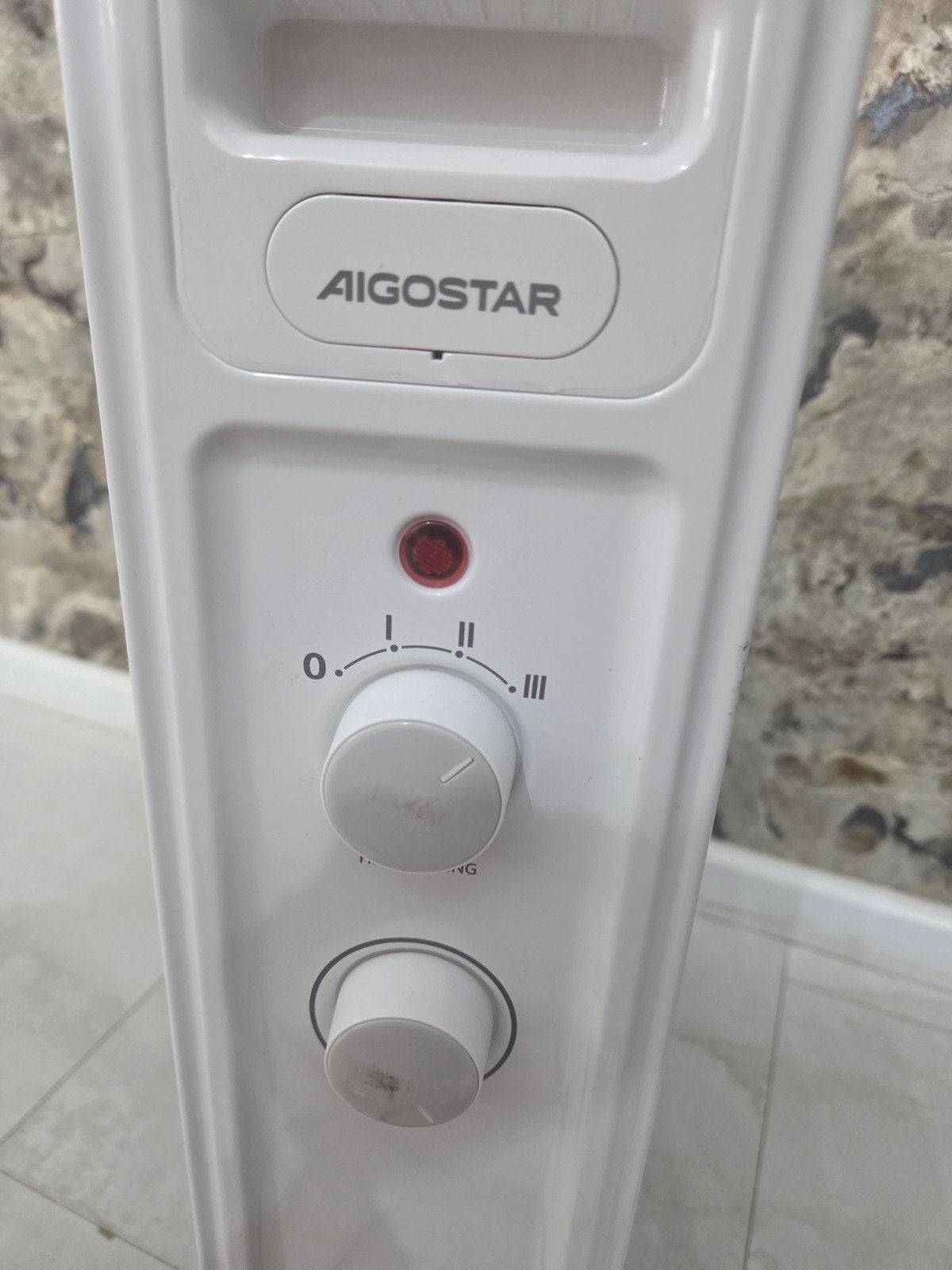 Aigostar Elektrische Oliegevulde Radiator -, Ophalen, Radiator, Minder dan 60 cm, Zo goed als nieuw