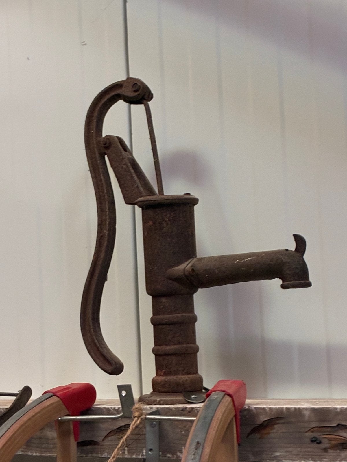 Antieke slingerpomp, Tuin en Terras, Ophalen, Gebruikt, Handmatig, Overige typen