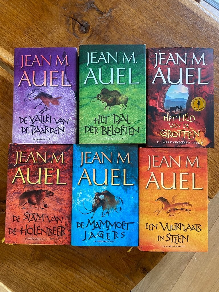 Complete serie De Aardkinderen – Jean M. Auel – 6 boeken, Ophalen of Verzenden, Gelezen, Jean M. Auel