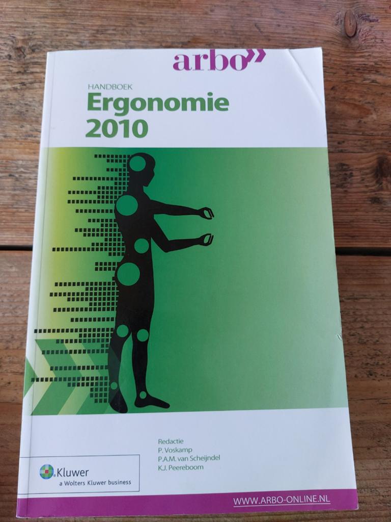P. Voskamp - Handboek Ergonomie 2010, Ophalen of Verzenden, Zo goed als nieuw, P. Voskamp; P.A.M. van Scheijndel; K.J. Peereboom