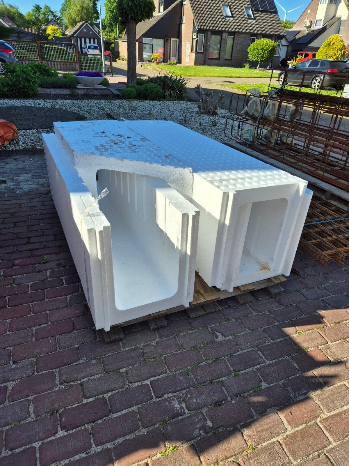 Vbi funderingskisten., Ophalen, Nieuw