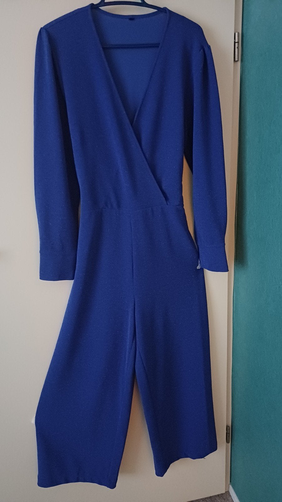 jumpsuit, Kleding | Dames, Ophalen of Verzenden, Zo goed als nieuw, Maat 42/44 (L), Blauw