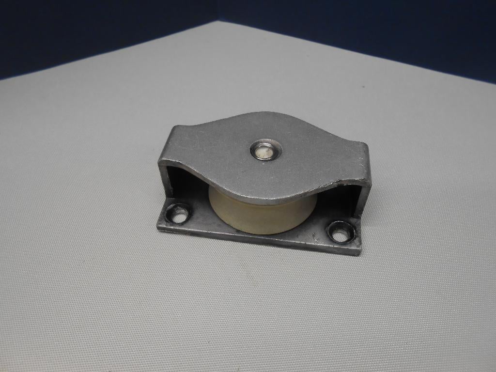 Schildpadblok, Keerblok, Enkelschijfs, aluminium, 10 - 12 mm, Ophalen of Verzenden, Gebruikt, Lijn of Blok