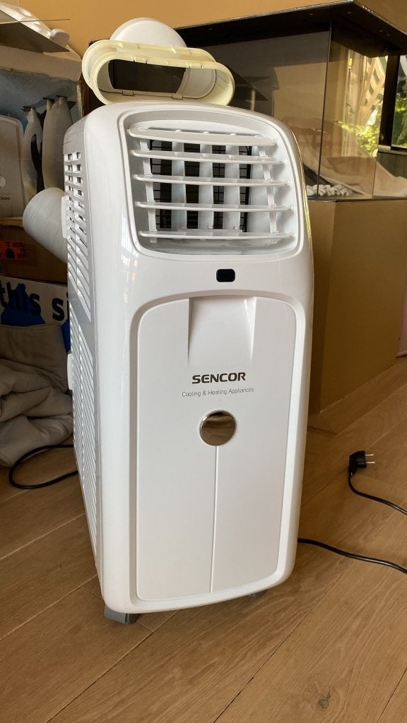 Sencor SAC MT7011C airco, Ophalen, Minder dan 60 m³, 2 snelheden, Ventileren