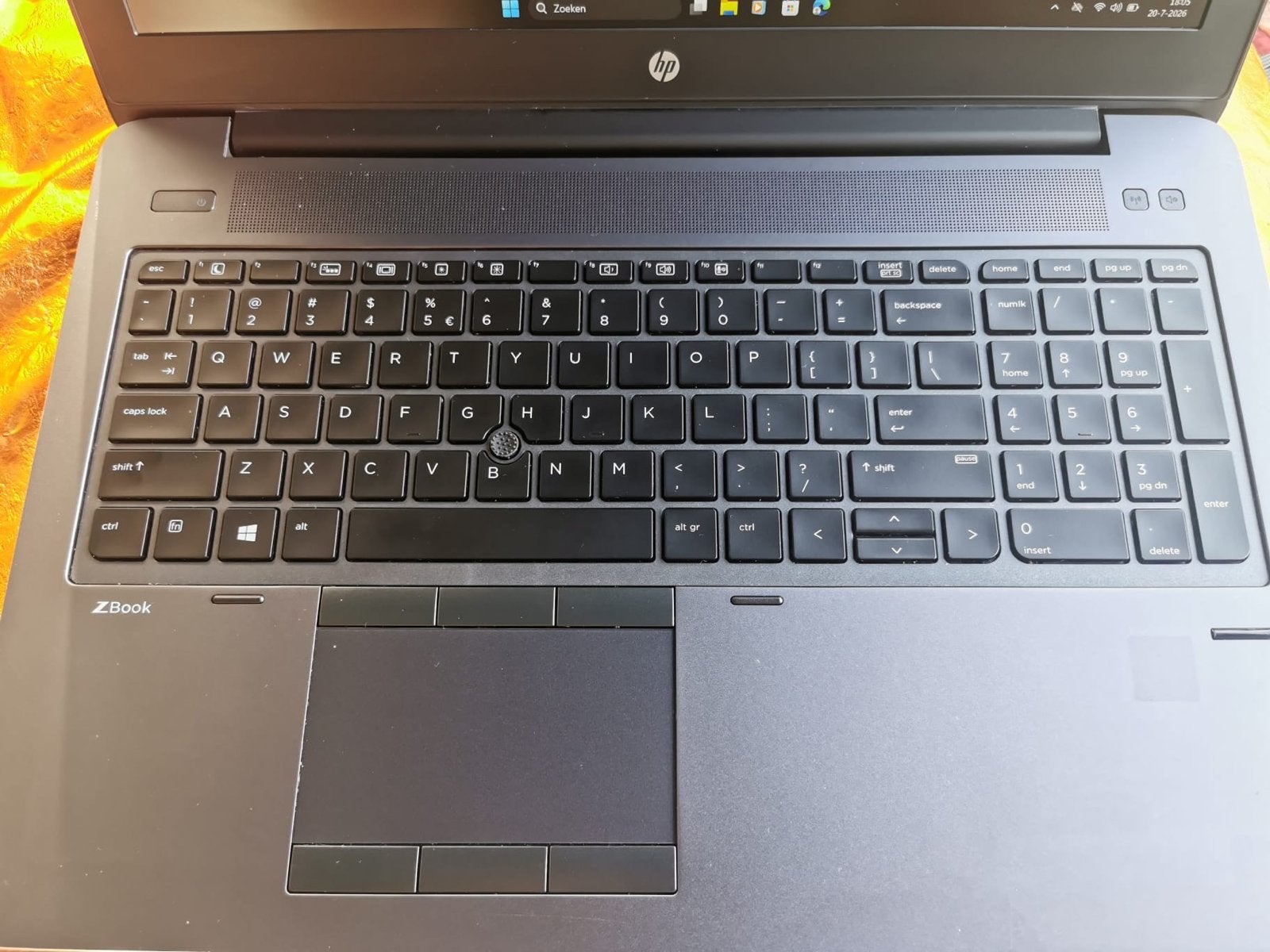 HP Zbook 15 G4 Workstation i7 16GB RAM 512GB SSD Quadro M220, Computers en Software, Windows Laptops, Met videokaart, 2 tot 3 Ghz