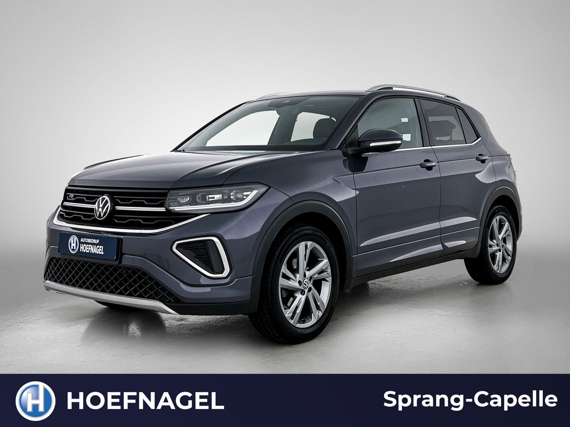 Volkswagen T-Cross 1.0 TSI R-Line | Camera | Adaptive Cruise, Auto's, Volkswagen, T-Cross, Gebruikt, Zwart, 116 pk