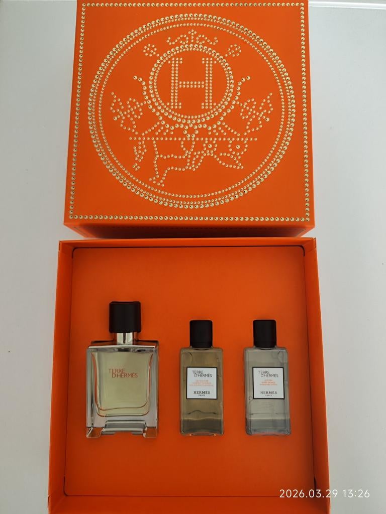 Hermes Terre D'Hermes Cadeauset, Ophalen of Verzenden, Zo goed als nieuw