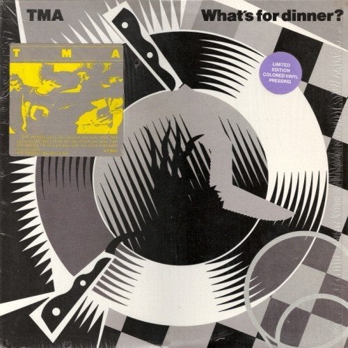 TMA/whats for dinner-hardcore/punk-ZELDZAAM+binnenhoes-wit v, LP, Gebruikt, Verzenden, Colored vinyl