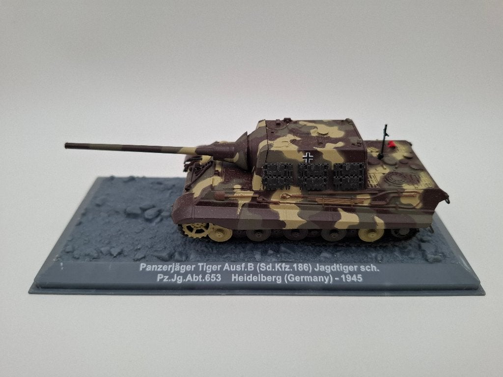DeAgostini schaalmodel Panzerjager Tiger Ausf B Jagdtiger, Overige merken, Verzenden, Nieuw, Tank