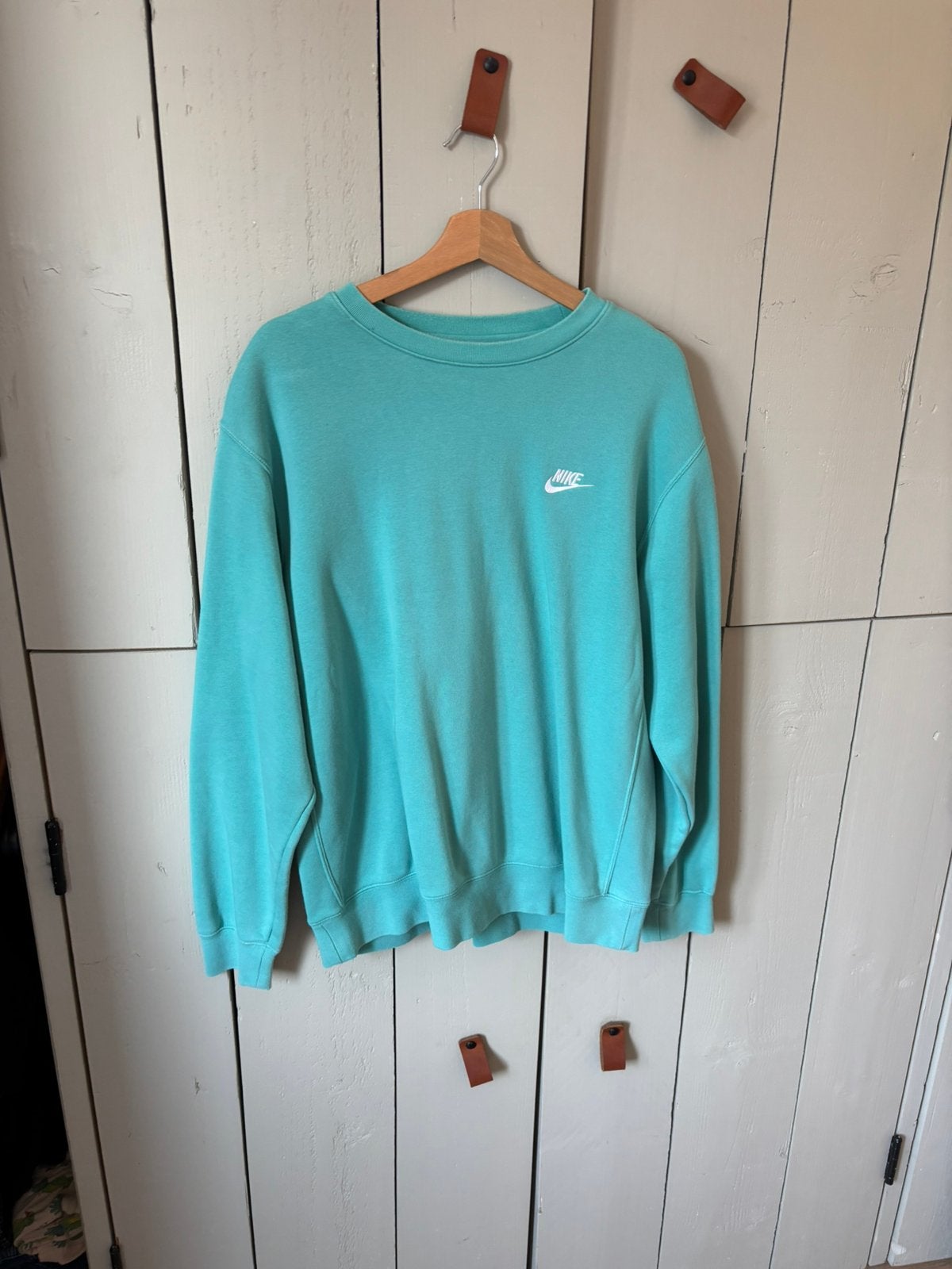 Nike / crewneck / trui / blauw / maat L, Ophalen of Verzenden, Zo goed als nieuw, Blauw