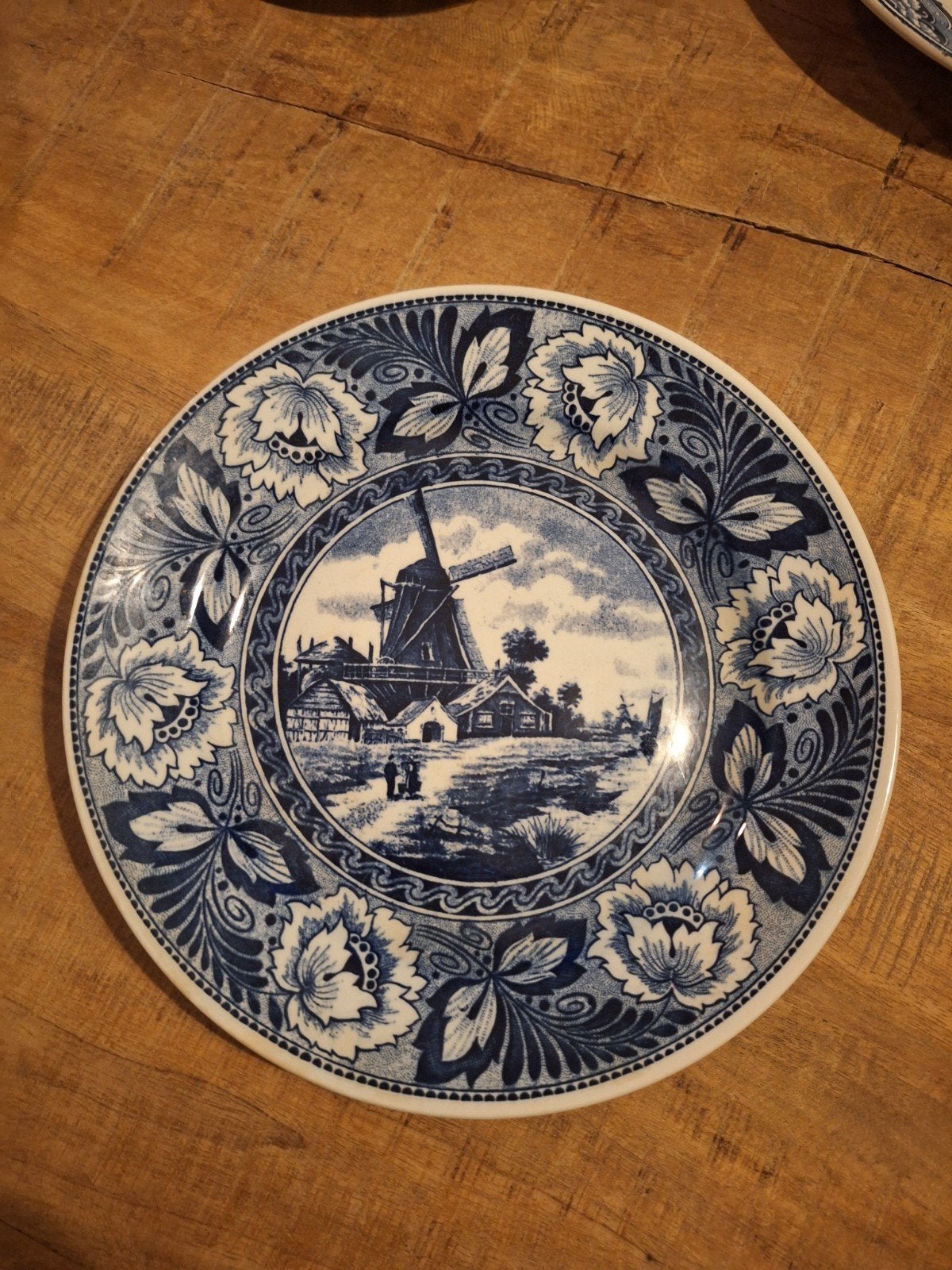Delfts blauw bord, Antiek en Kunst, Ophalen
