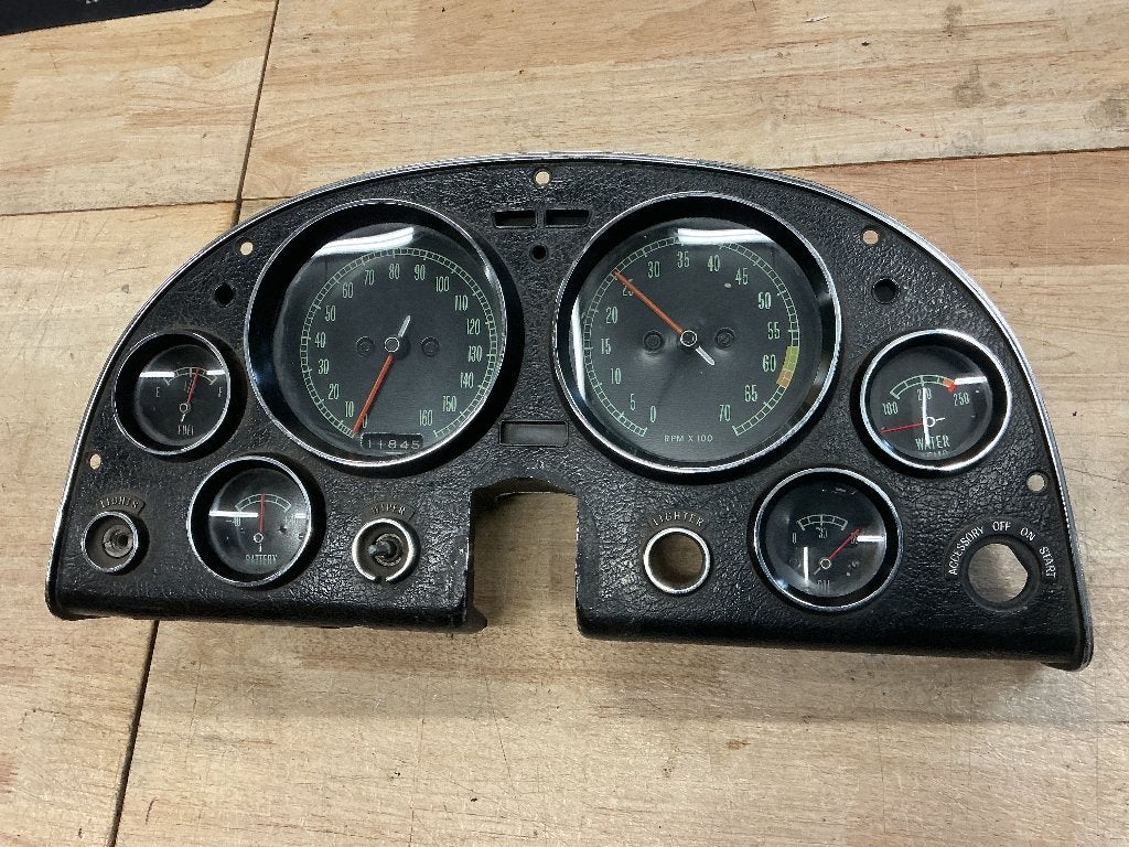 Corvette stingray c2 dashboard cluster, Ophalen of Verzenden, Gebruikt, Chevrolet