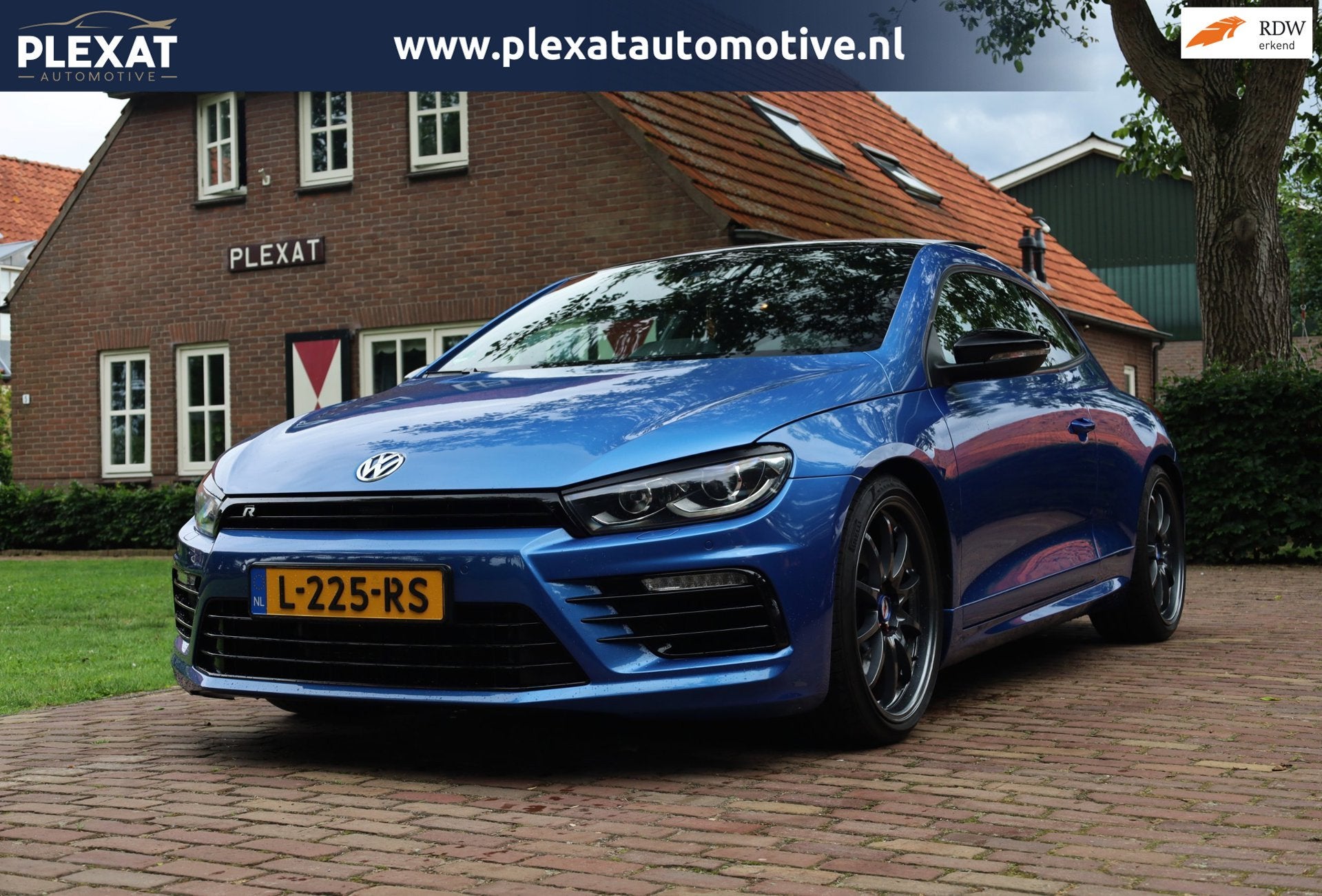Volkswagen Scirocco 2.0 TSI R DSG. | Uniek | Porsche remmeri, Auto's, Dealer onderhouden, Stof, Gebruikt, 1984 cc