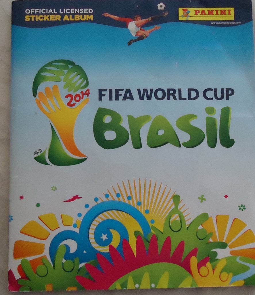 PANINI VOETBAL WORLD CUP 2014 BRASIL VOLLEDIG ALBUM, Verzenden, Zo goed als nieuw, Meerdere stickers