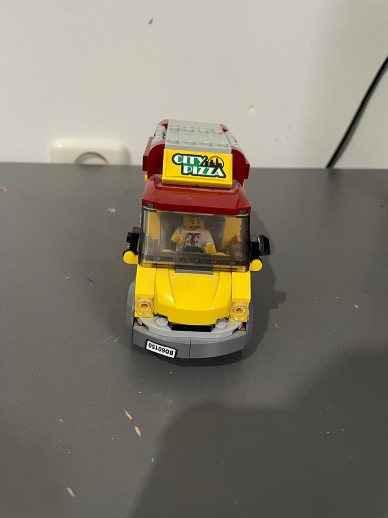 Lego city pizza bus, Ophalen of Verzenden, Lego, City