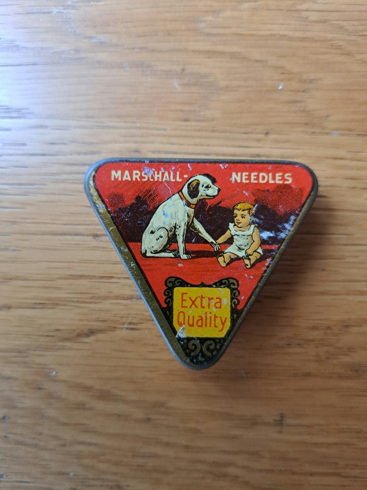 Grammofoon naaldenblikje met naalden, Ophalen of Verzenden