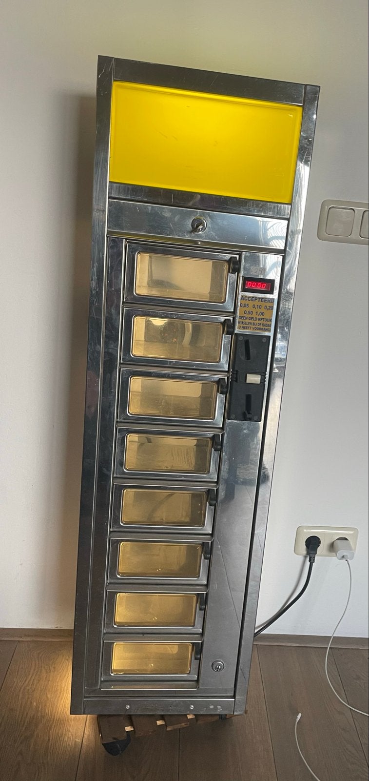 Vintage Snackautomaat, Verzamelen, Ophalen, Gebruikt