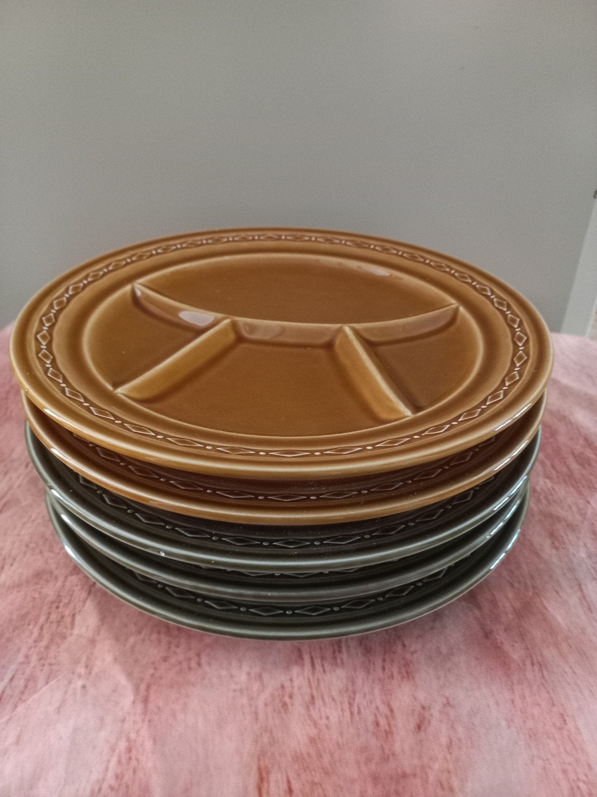 5 fondue borden, Ophalen, Overige stijlen, Bord(en)