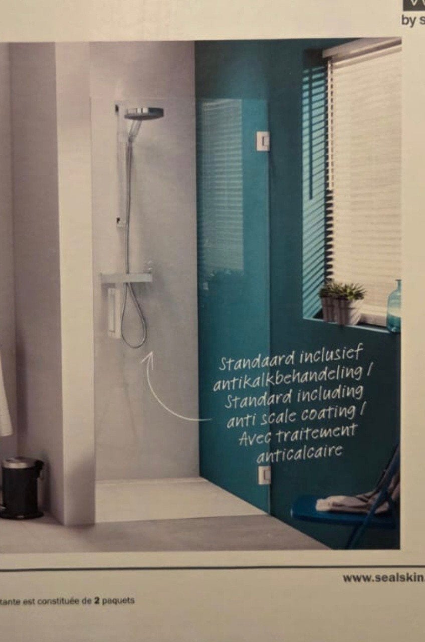Sealskin I am SWN90-A10(S) glazen douchedeur nis/alcove, Ophalen of Verzenden, Nieuw, Glas, Douche
