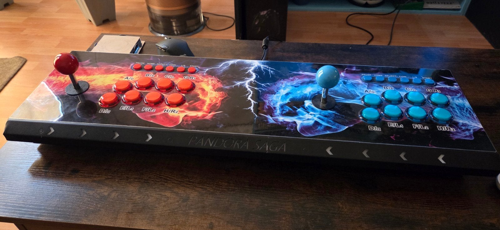 Pandora Saga Arcade Stick - 1000 games, adapter, handleiding, Ophalen, Overige merken, Zo goed als nieuw