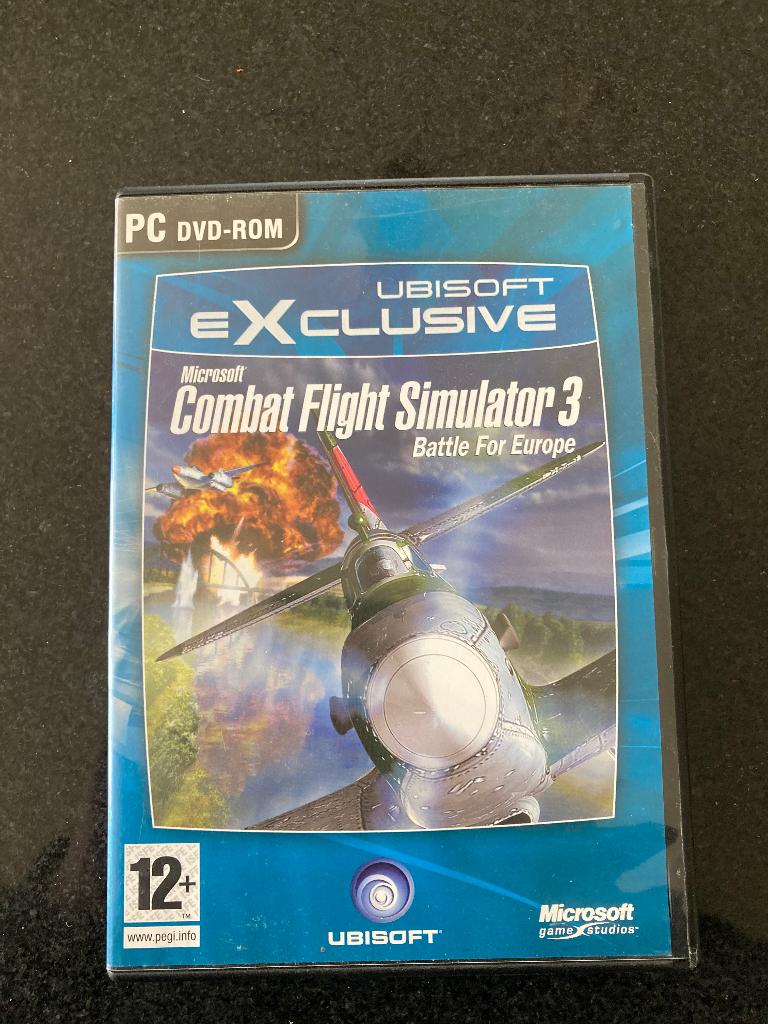 Combat Flight Simulator 3 Battle For Europe, Spelcomputers en Games, Vanaf 18 jaar, 1 speler, Ophalen of Verzenden, Zo goed als nieuw