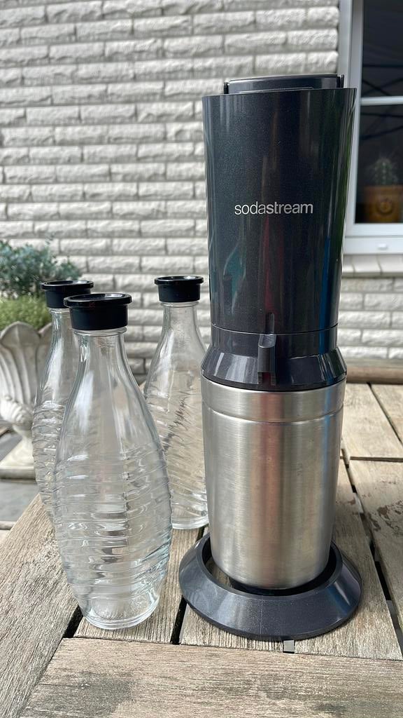 Originele sodastream izgs met 3 flessen, Ophalen of Verzenden, Gebruikt