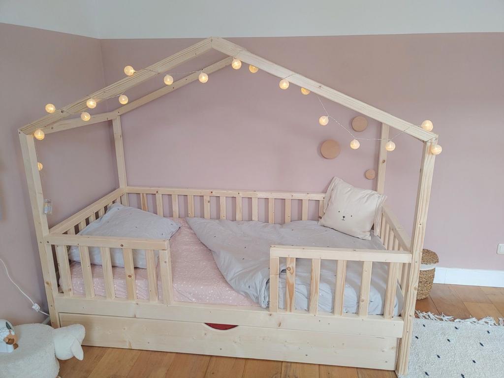 Nieuw bedhuis/kinderbed 90x200 maatwerk dus alles mogelijk, 85 tot 100 cm, Nieuw, Ophalen of Verzenden, Matras