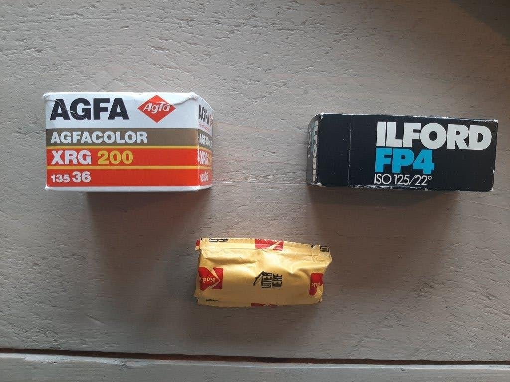 3 filmrolletjes voor analoge fotografie, Ophalen of Verzenden, 35mm film